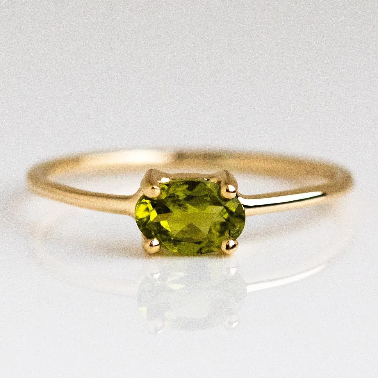 14K Gold Sweetest Birthstone Ring