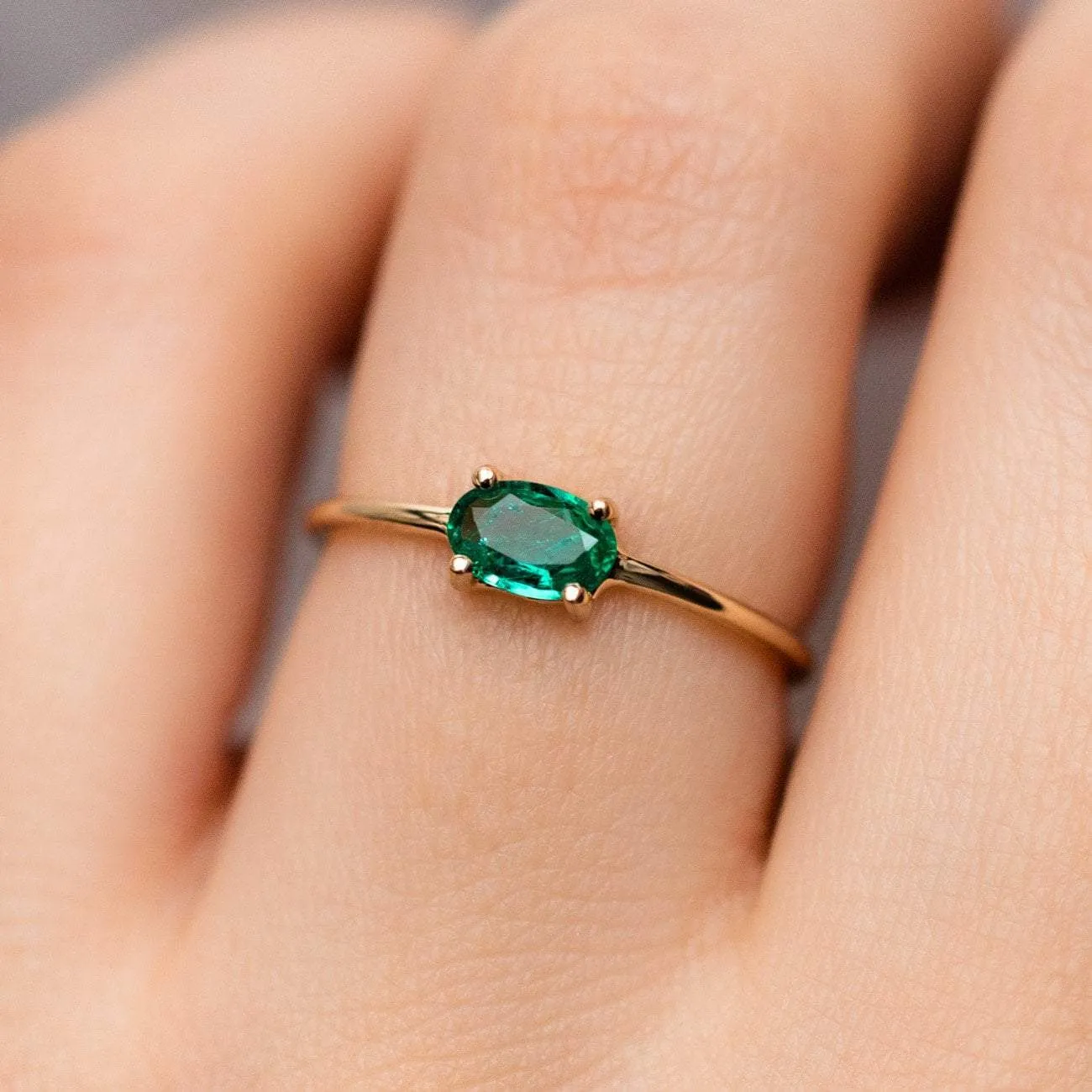 14K Gold Sweetest Birthstone Ring