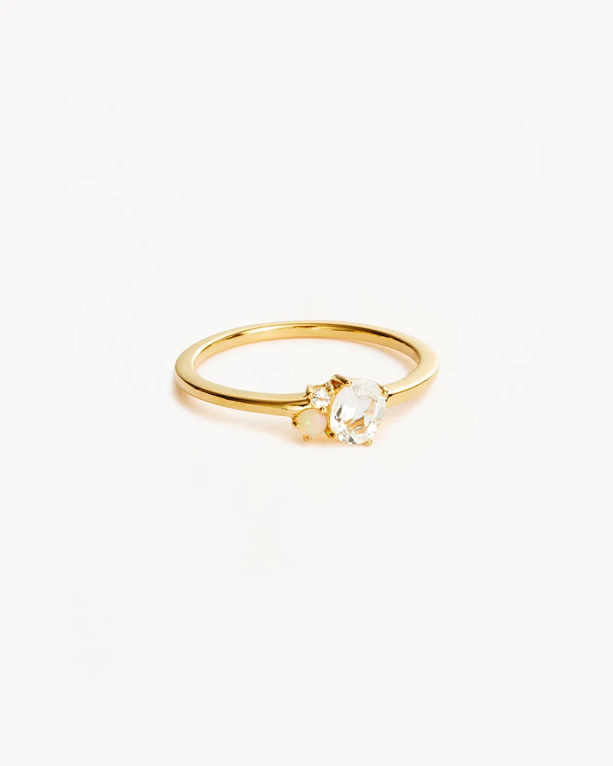 18k Gold Vermeil Kindred Birthstone Ring - April