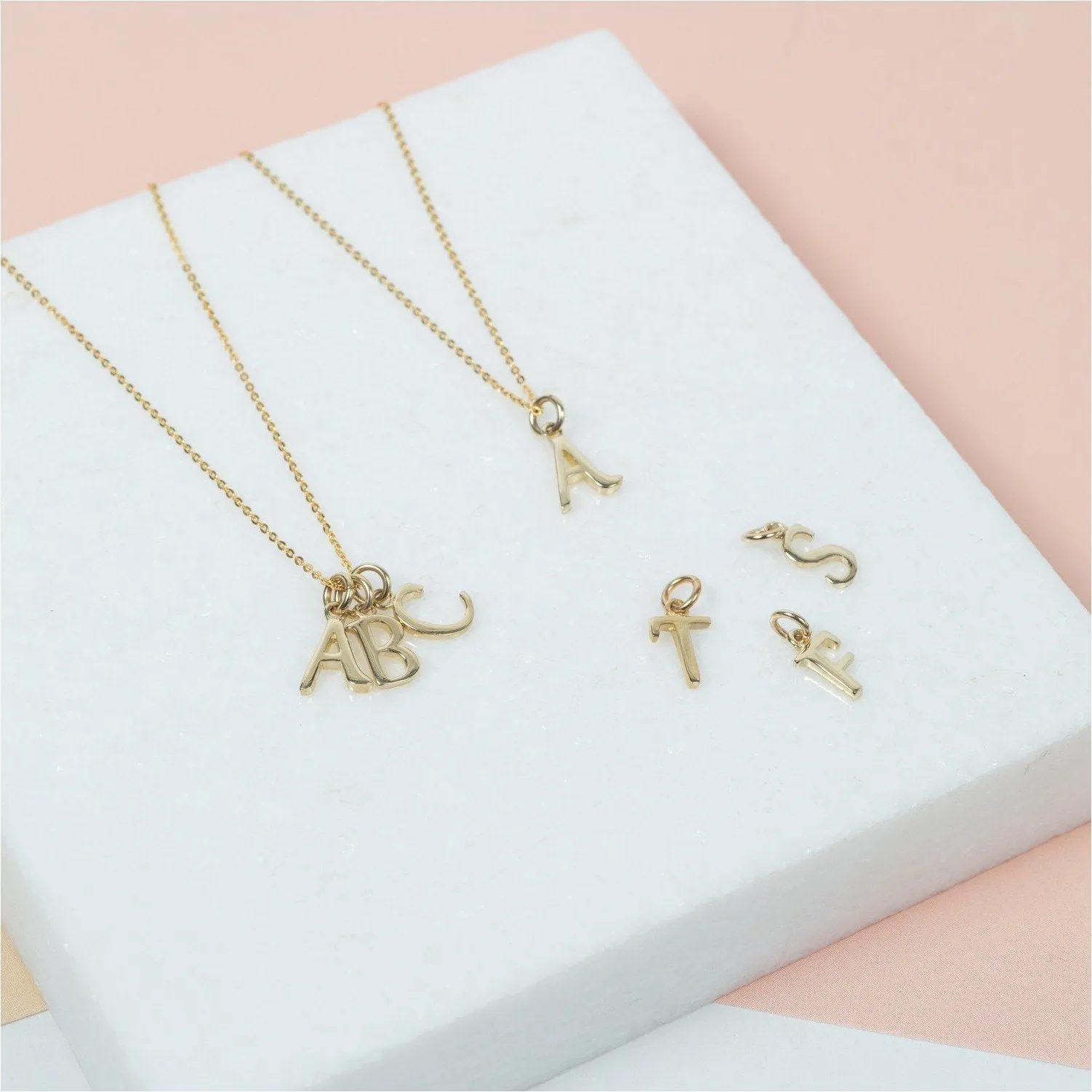 Audley Gold Vermeil Alphabet Pendant