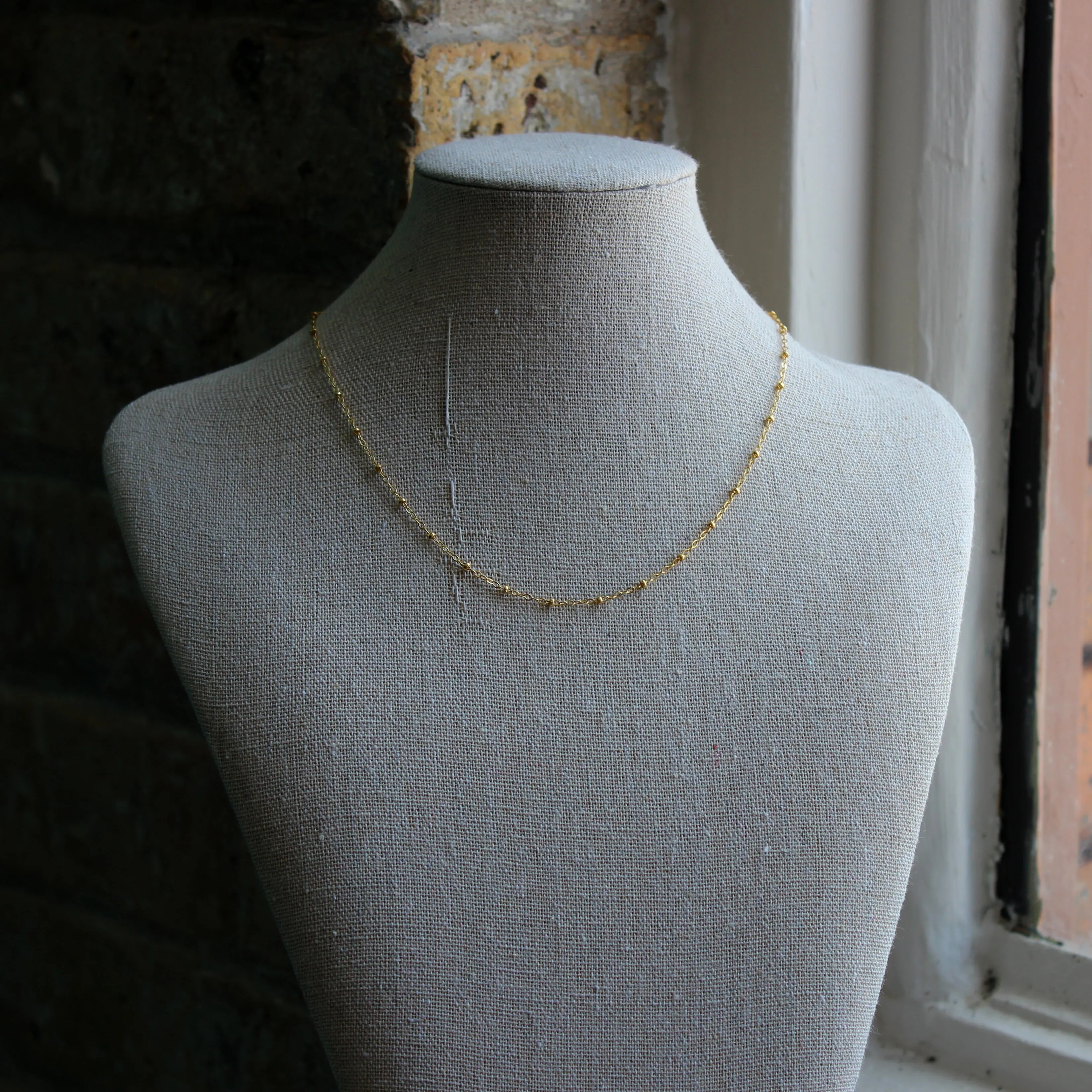 Beaded Chain Necklace