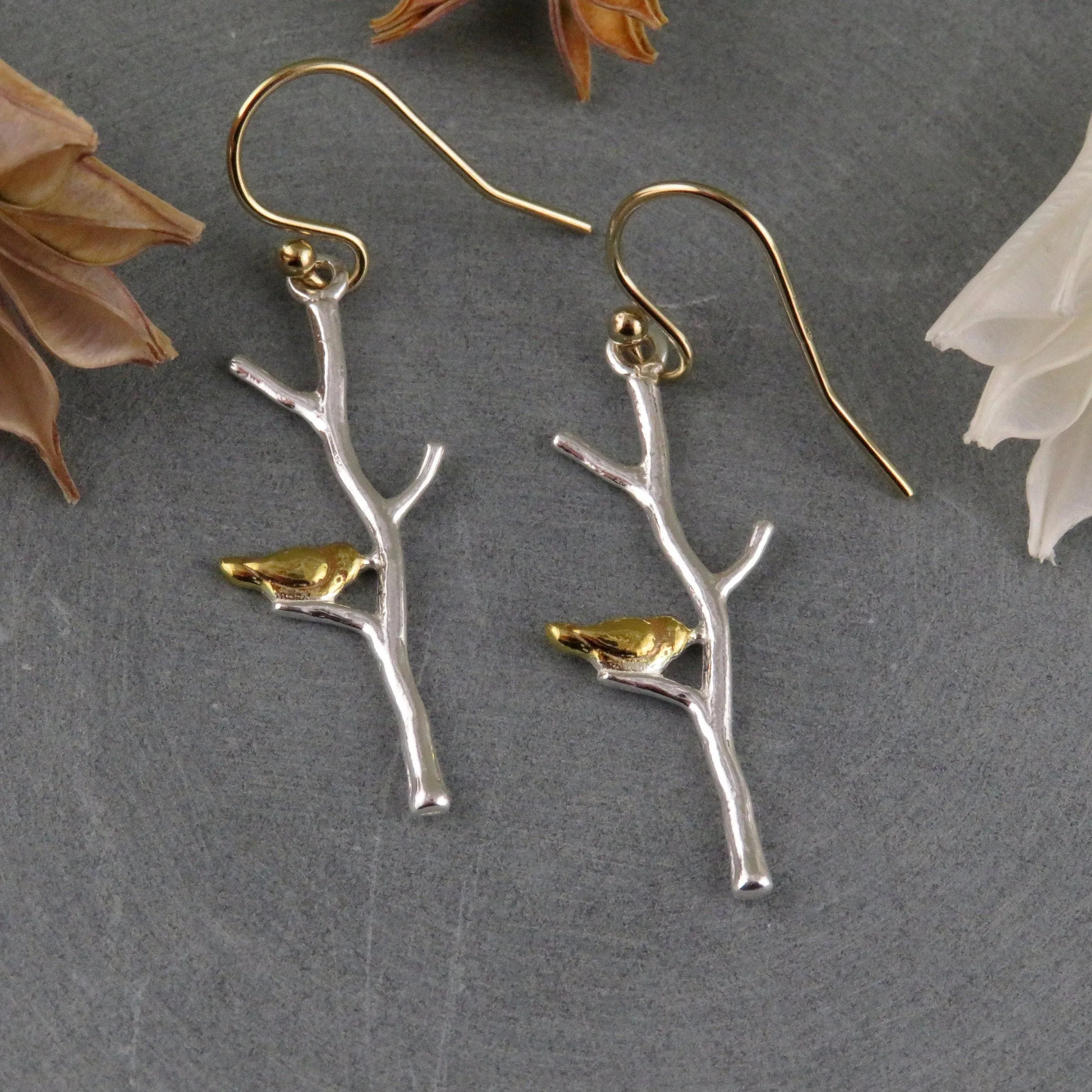 Bird on a Branch Earrings