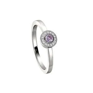 Birth Gems Pink Sapphire Ring