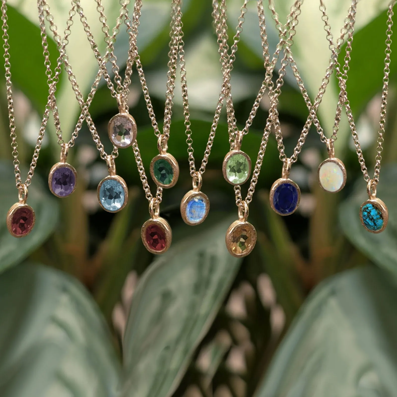 Birthstone Pendants By Jorge