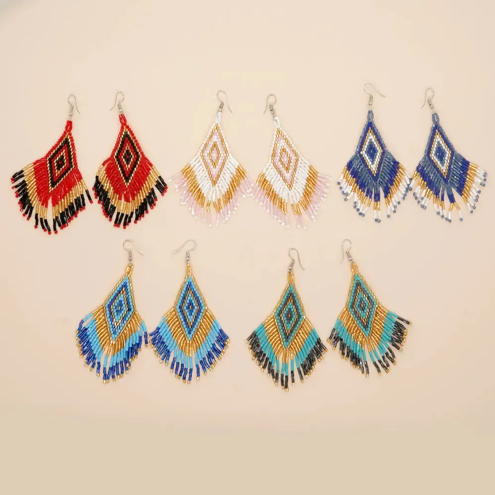 Boho tassel earrings