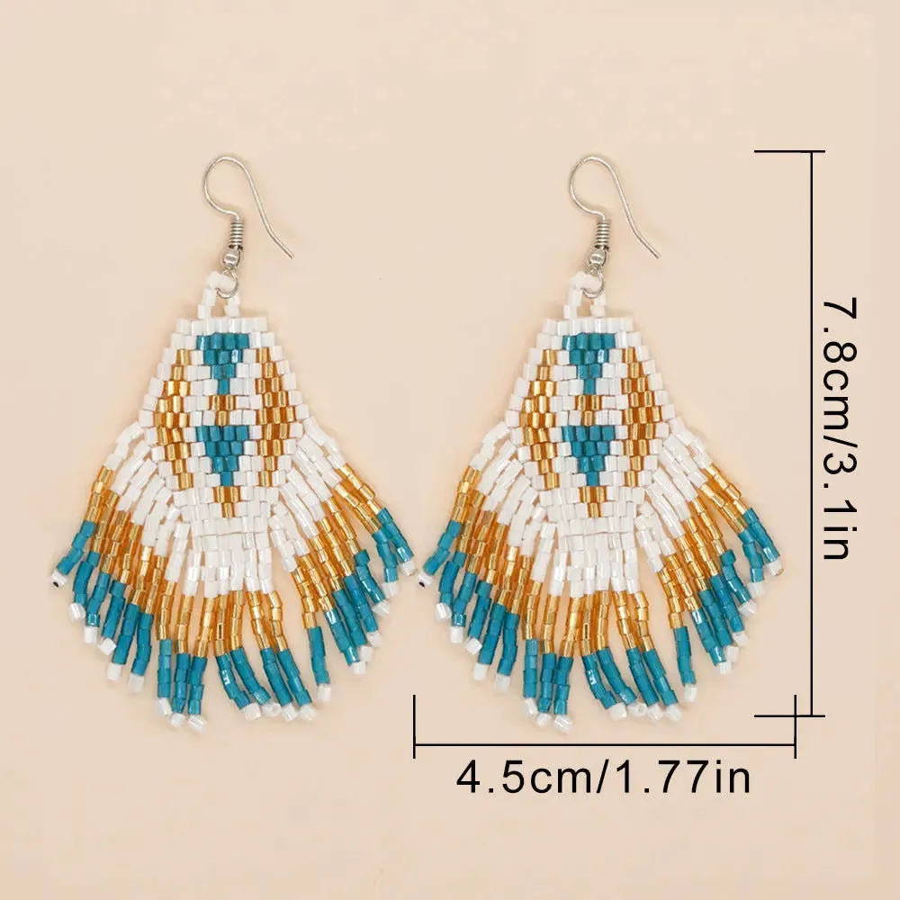 Boho tassel earrings