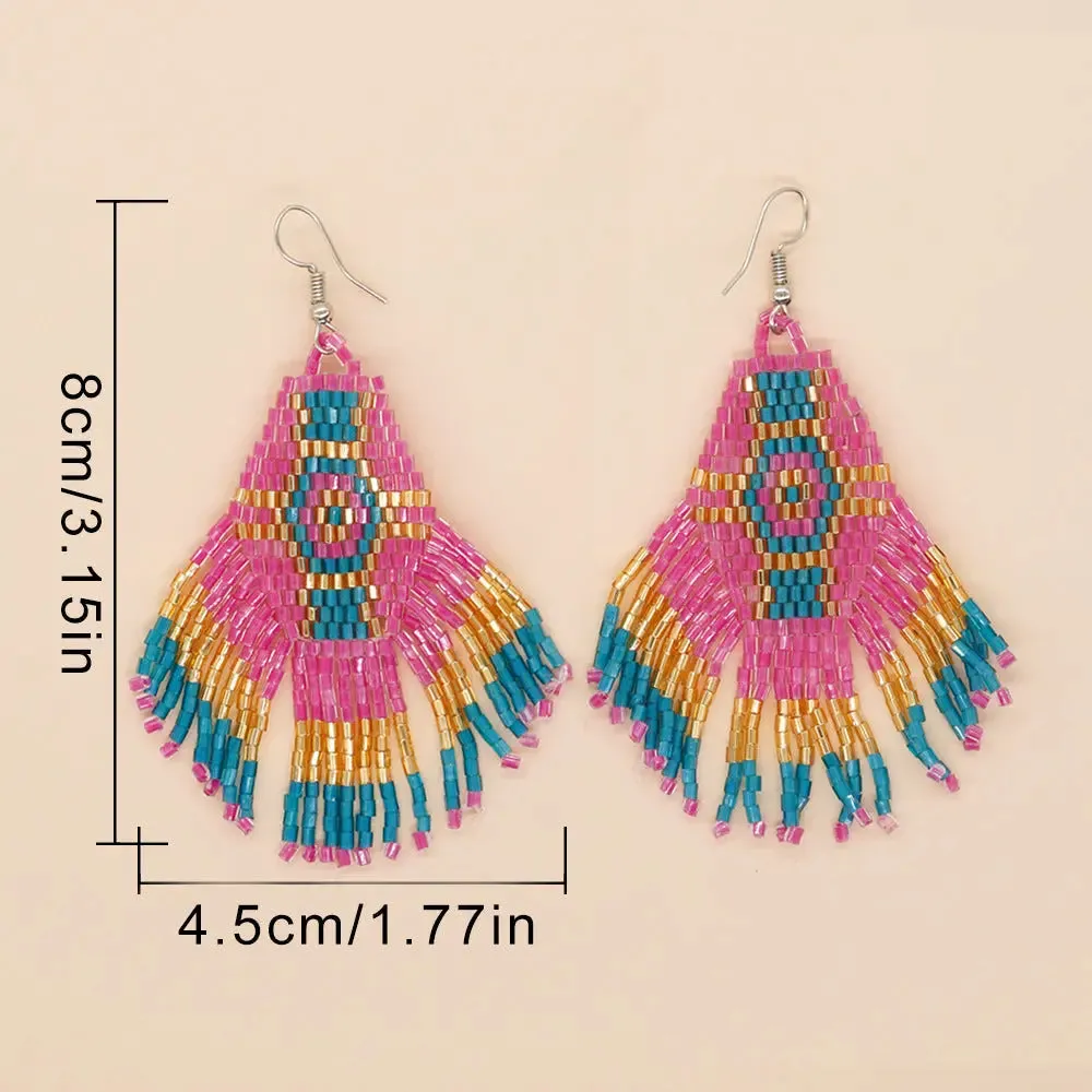 Boho tassel earrings