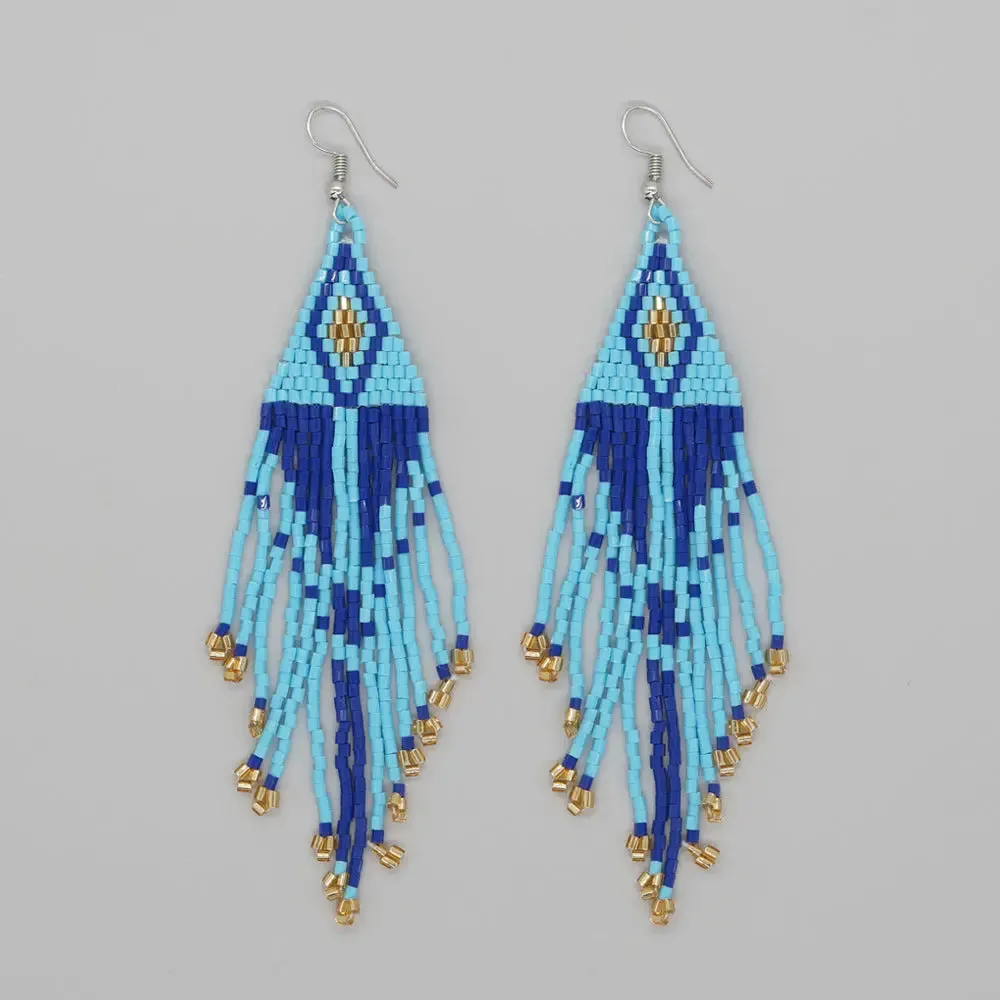 Boho tassel earrings