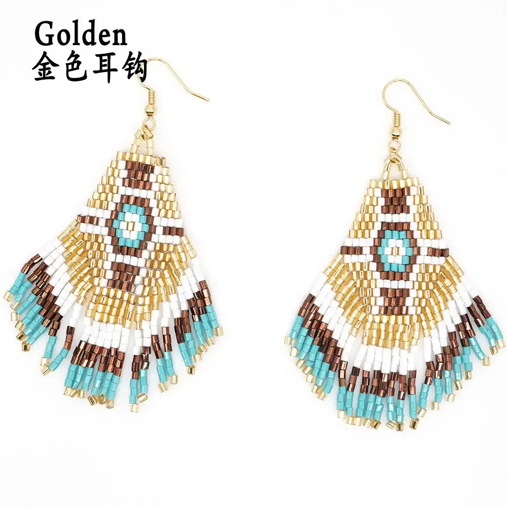 Boho tassel earrings