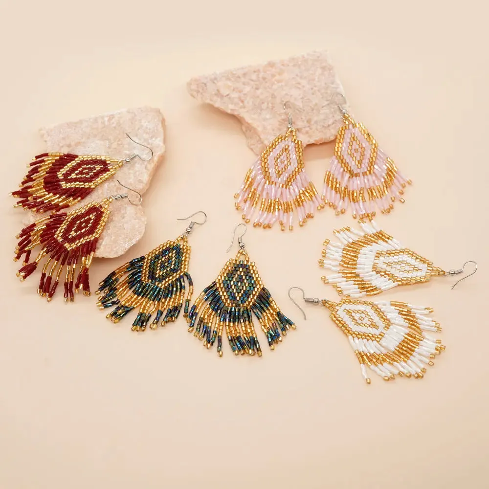 Boho tassel earrings