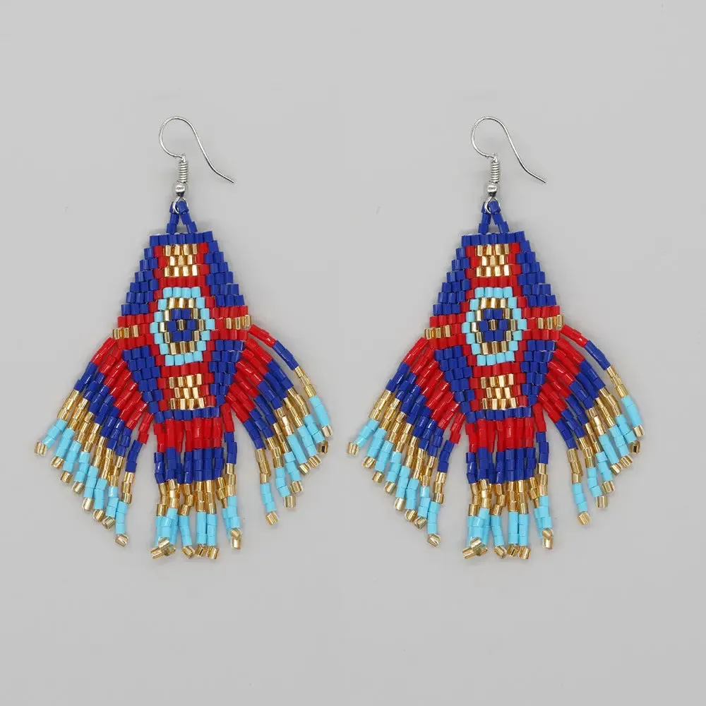 Boho tassel earrings