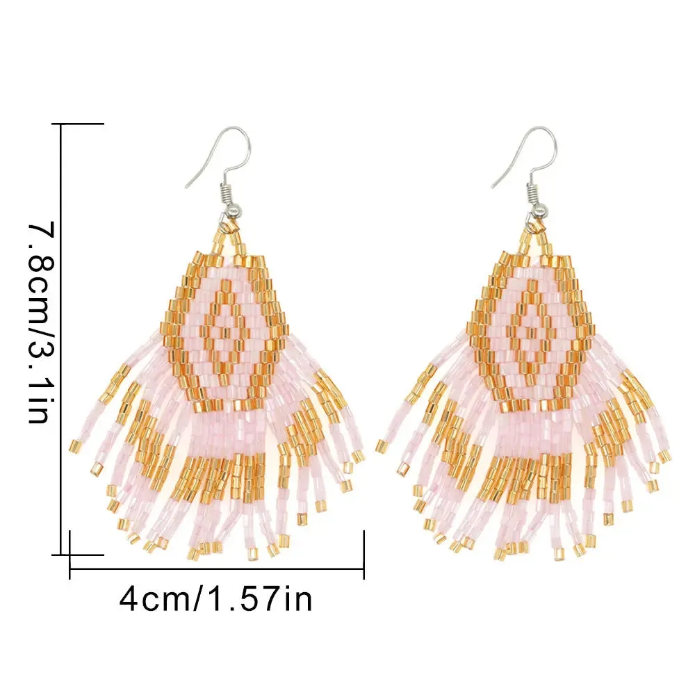 Boho tassel earrings