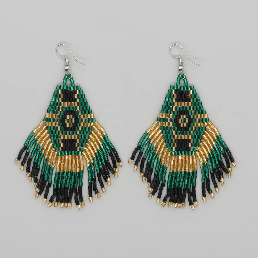 Boho tassel earrings