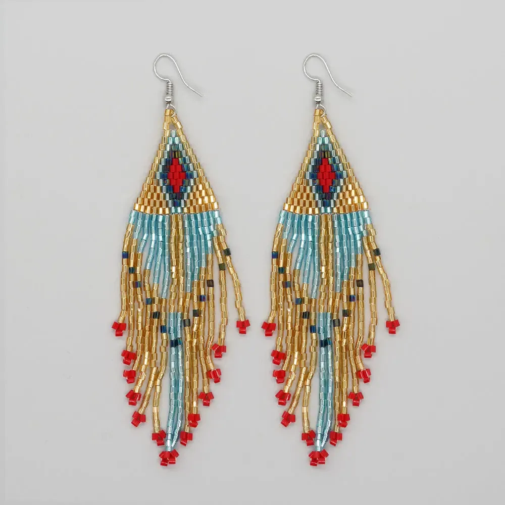 Boho tassel earrings