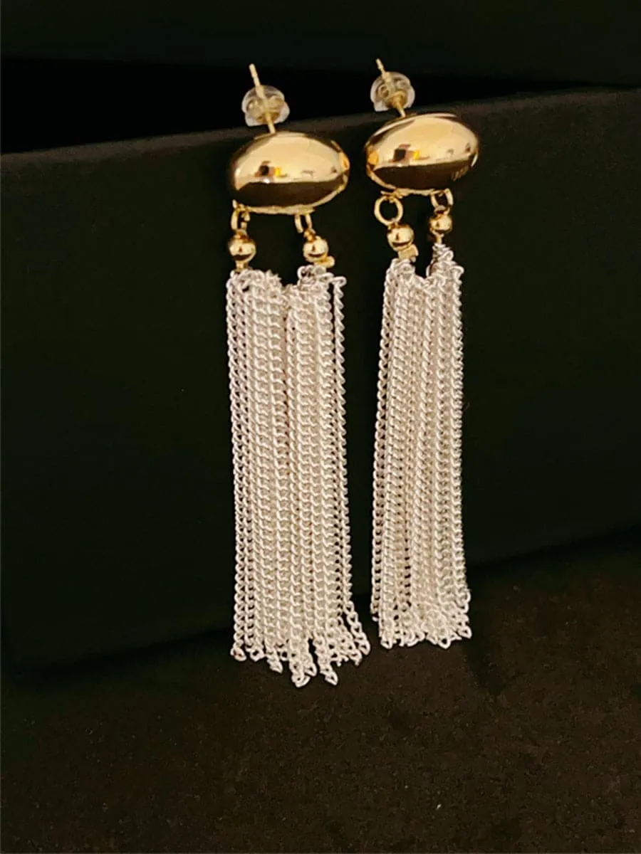 Chain Tassel Party Earrings MSE00143