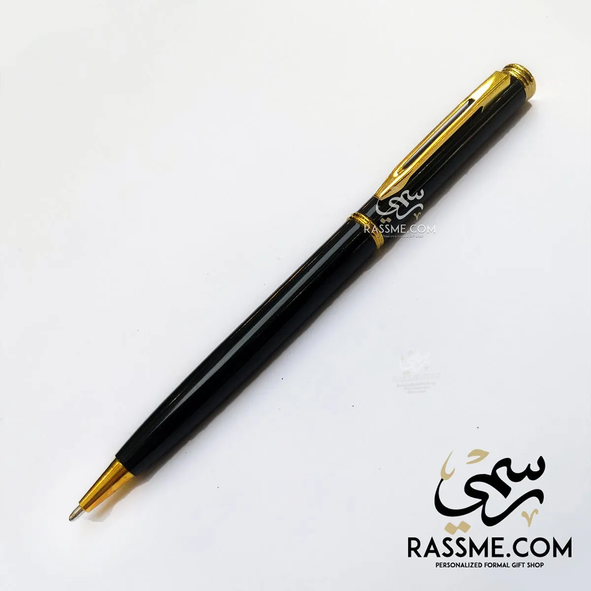 Custom Silver Name On Pen - تفصيل اسم فضة على قلم