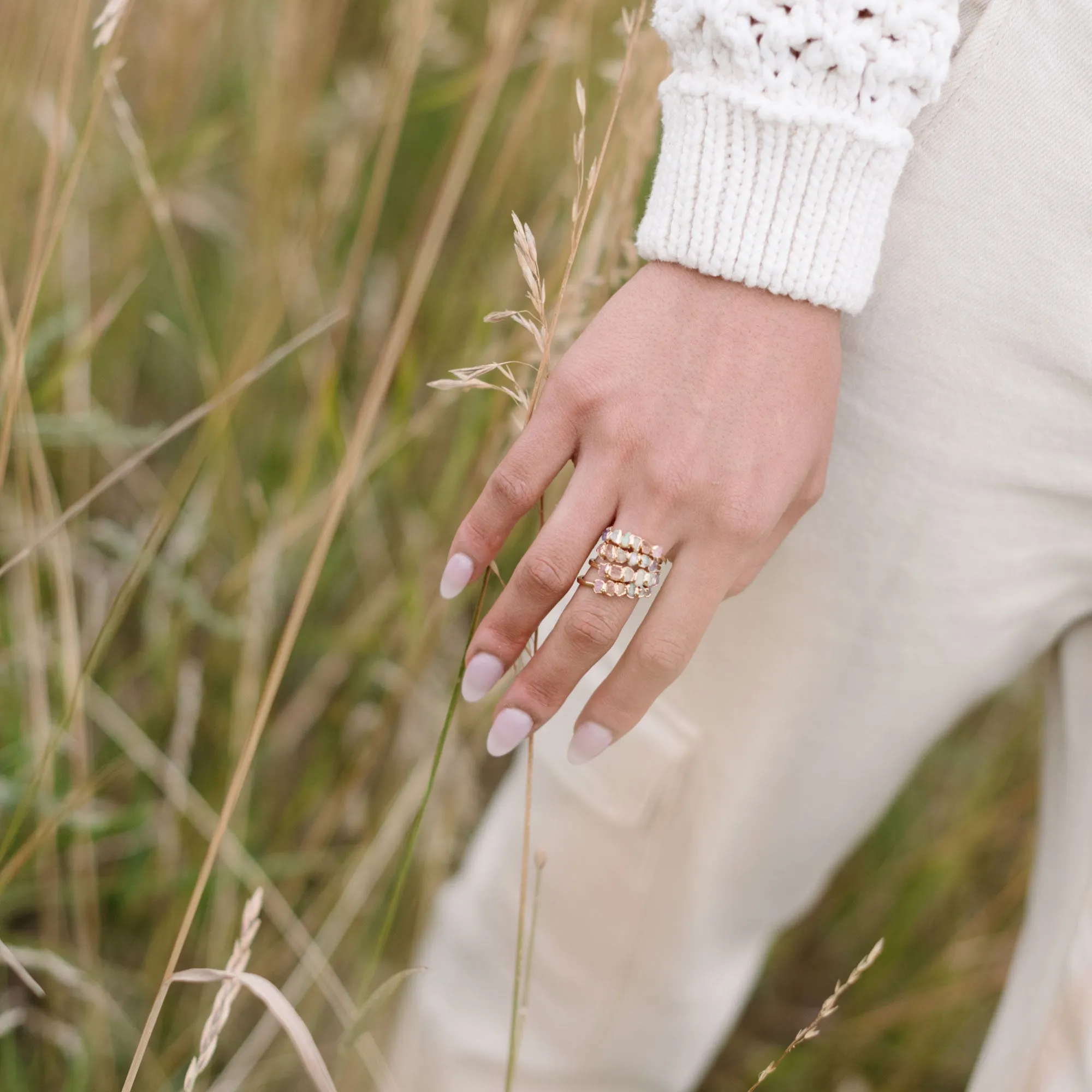 Desert Sunrise Gemstone Ring