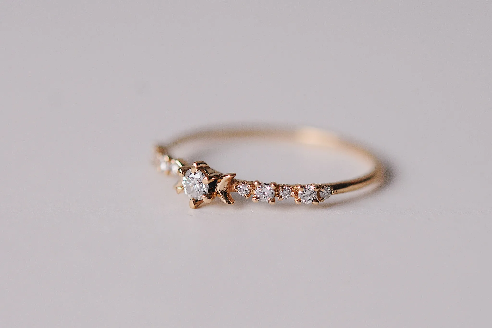 Diamond Stardust Ring