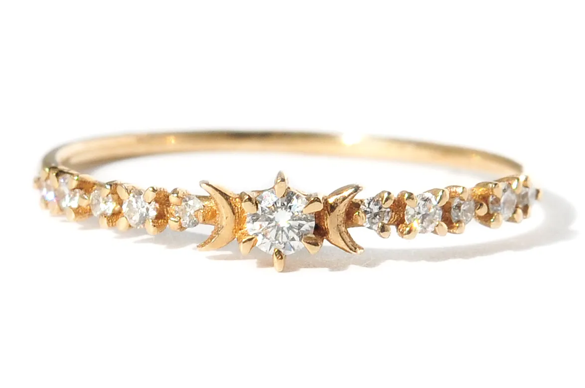 Diamond Stardust Ring