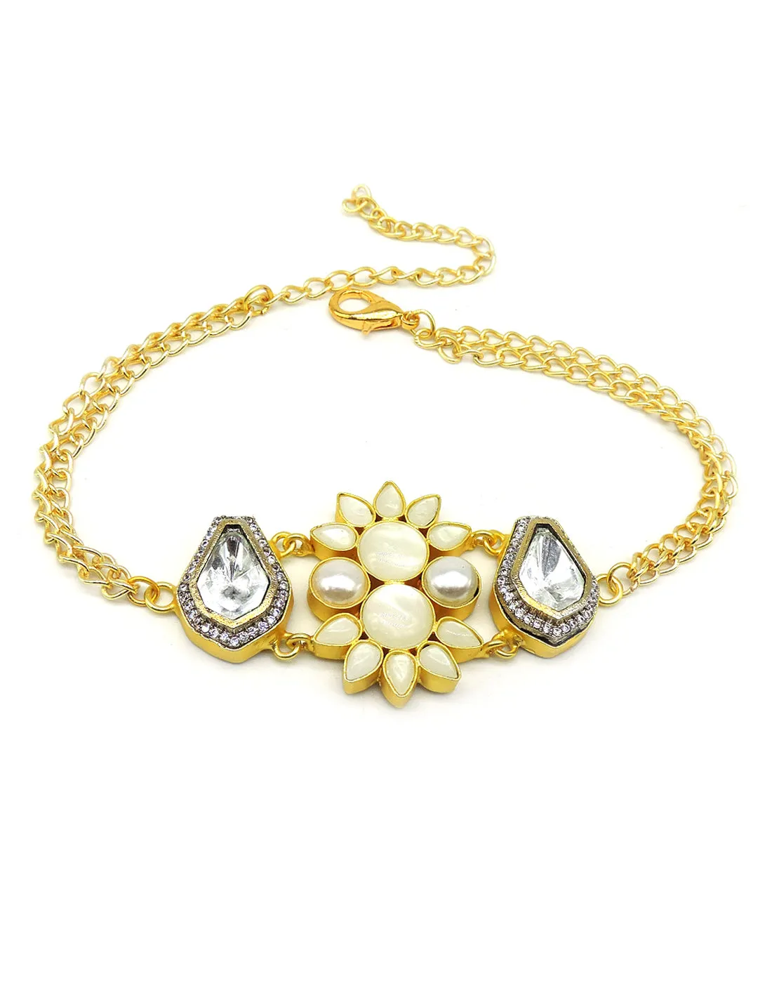 Double Flower Necklace