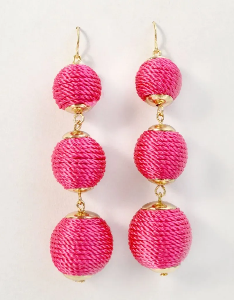 Dreaming Big Earrings (Pink - Small)