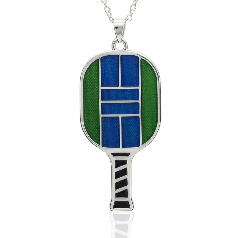 Enamel Pickle Paddle Pendants