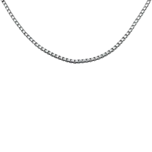 Estate Sterling Silver Box Chain 23"