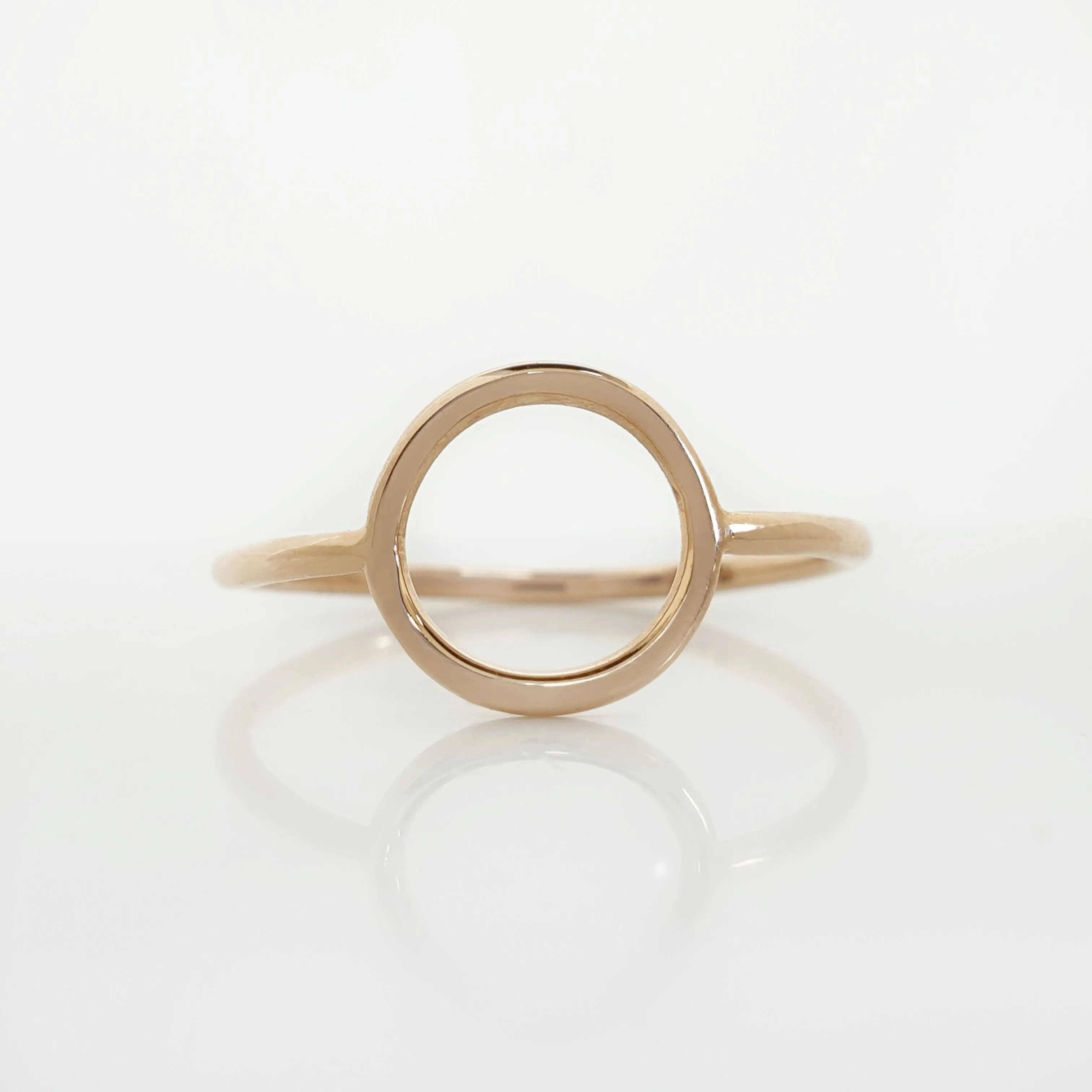 Gold Circle Ring