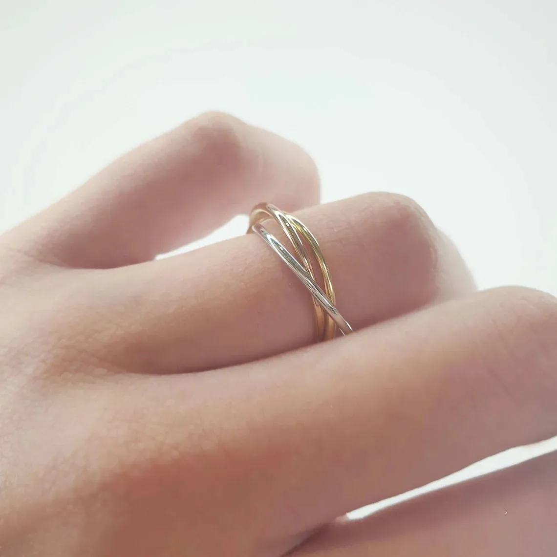 Gold Triple Ring