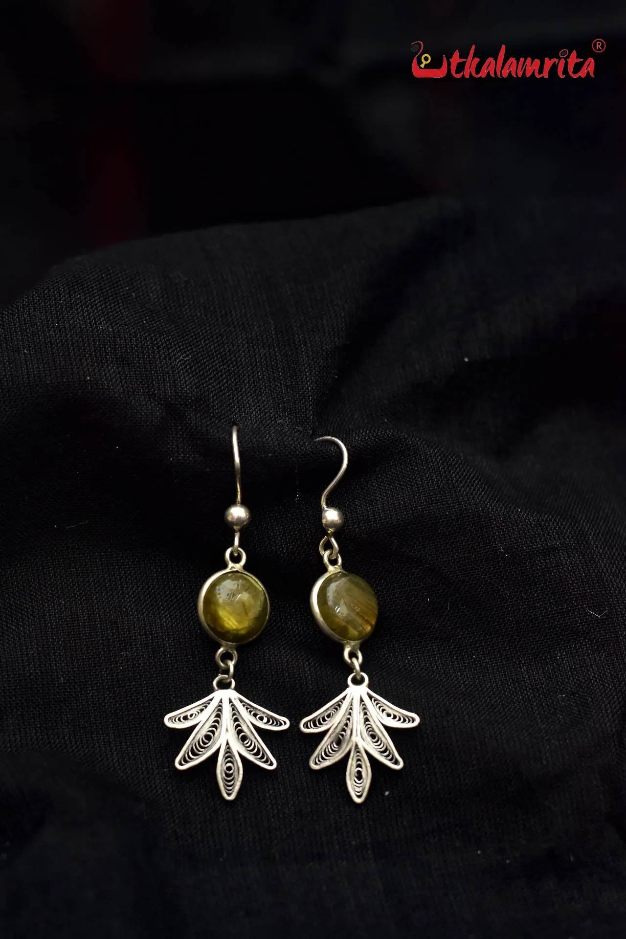 Green Leaf Filigree (Danglers)