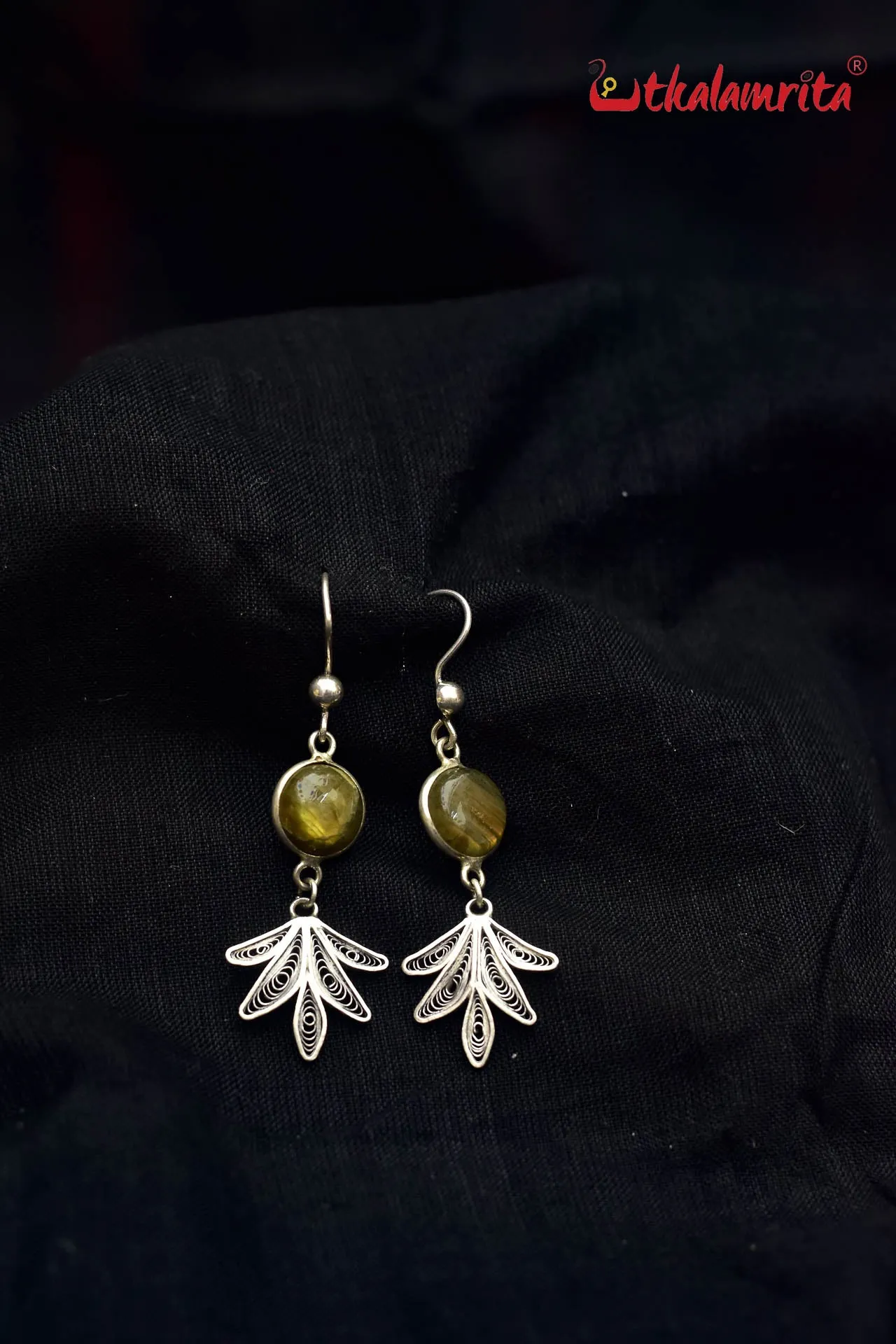 Green Leaf Filigree (Danglers)