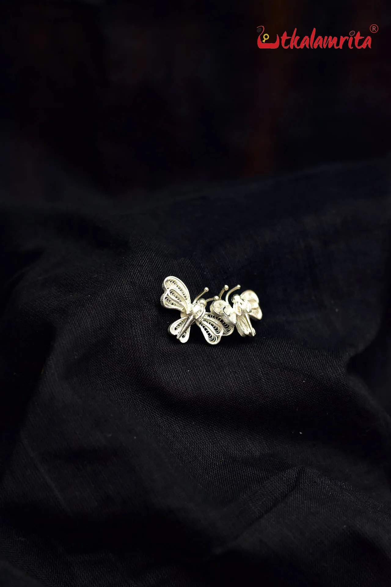 Intricate Body Butterfly Filigree Studs (Earring Tops)