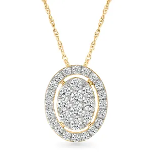 Lucena Gold &  Diamond Pendant