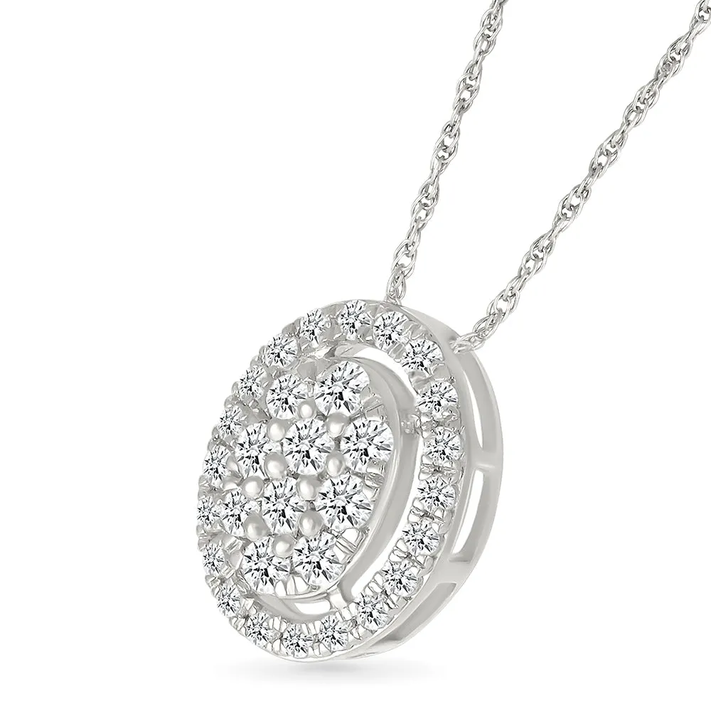 Lucena Gold &  Diamond Pendant