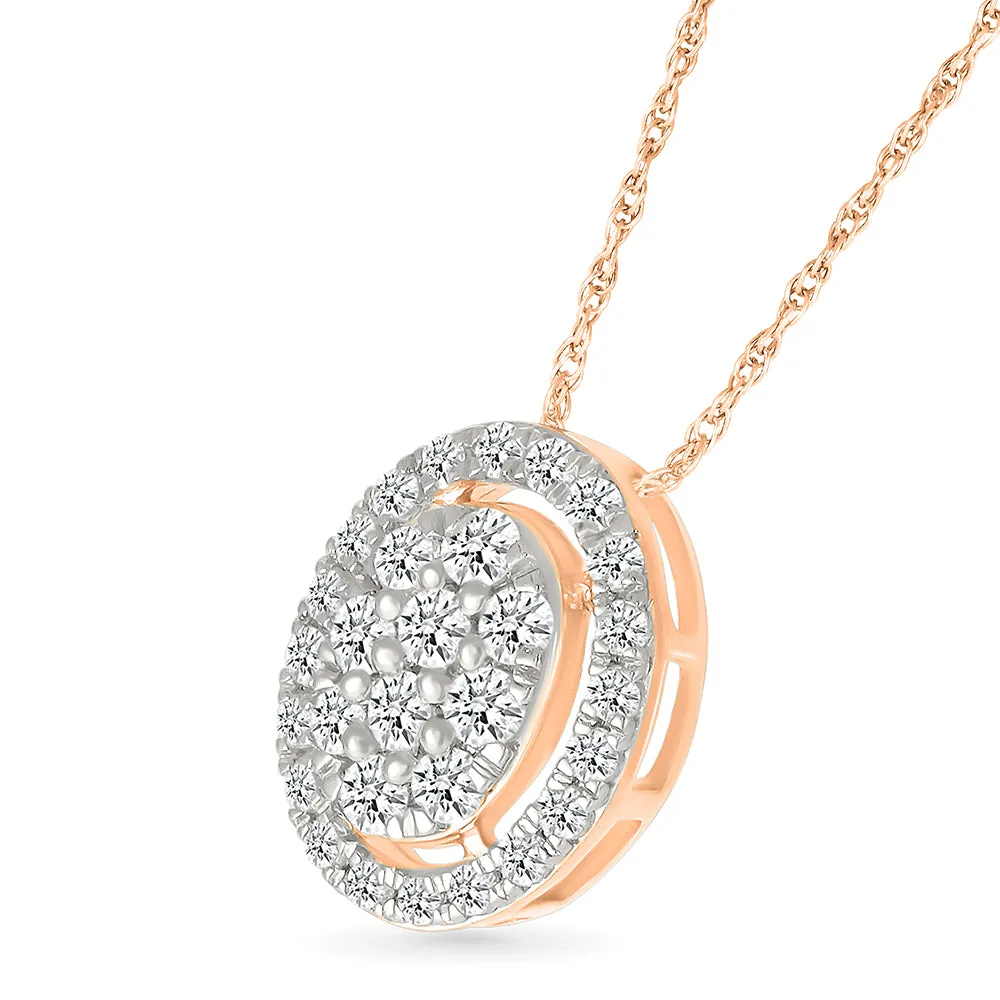 Lucena Gold &  Diamond Pendant