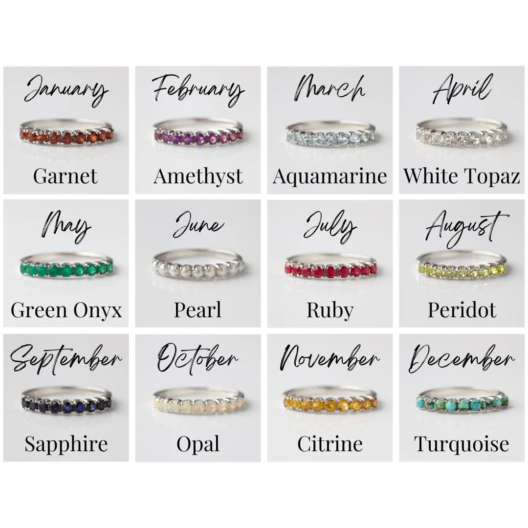 Make it Personal Birthstone Ring