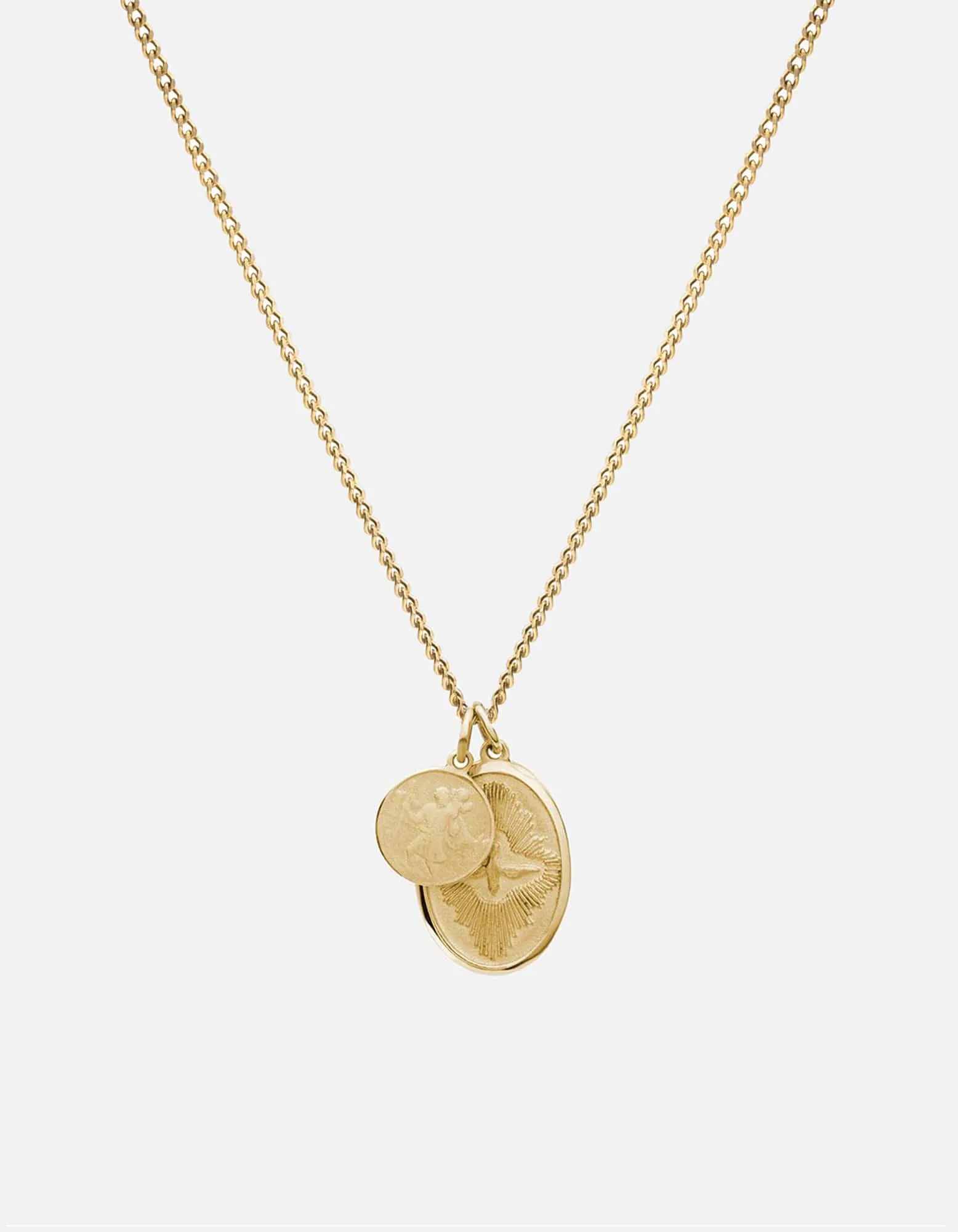 Mini Dove Necklace, Gold