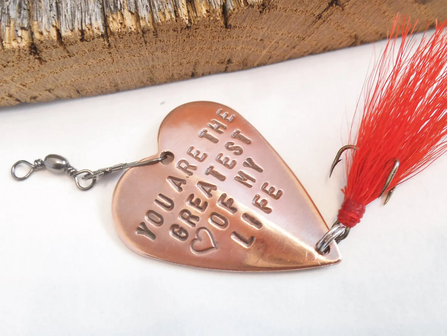 Personalized Gift Husband Father's Day Dad You Are The Greatest Love of My Life Fishing Lure Mes Gift Custom Gift Boyfriend Anniversary Gift