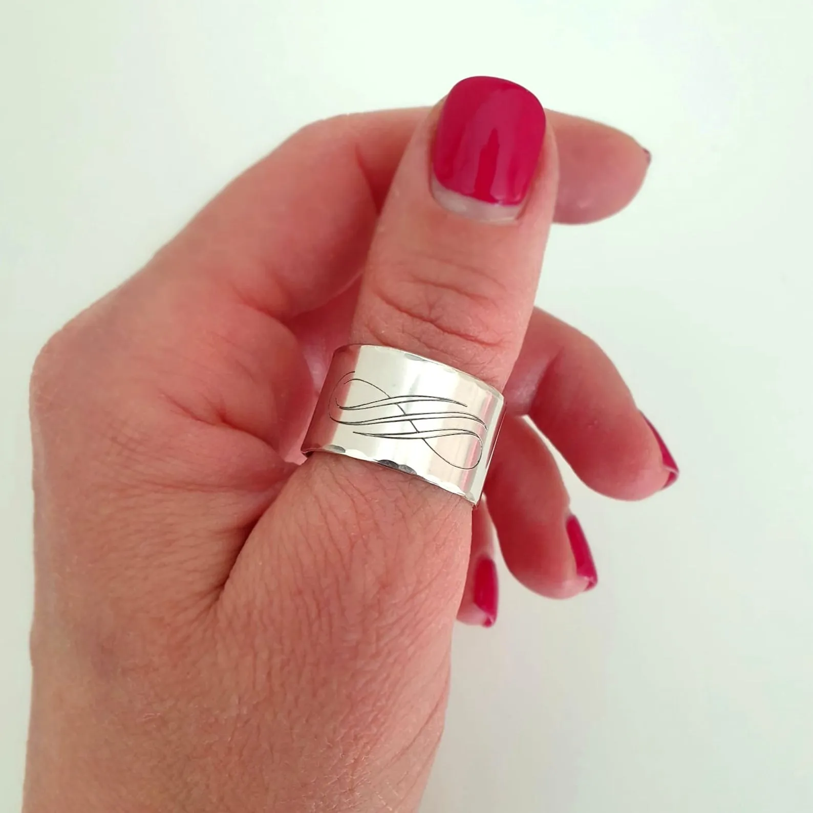 Ring for Couples - Infinity Silver Band