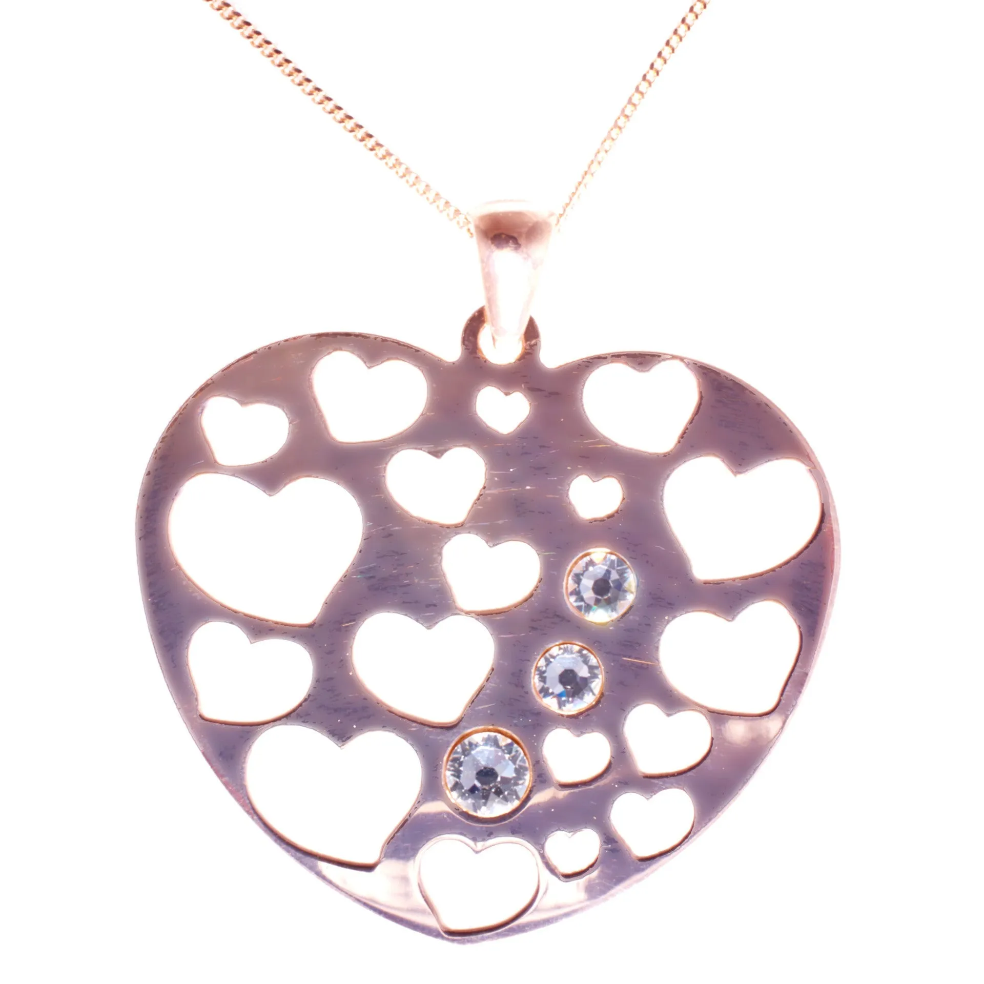 Rose Gold Lots of Love Pendant