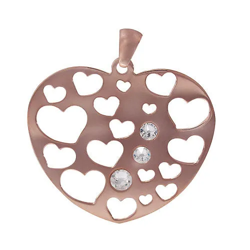 Rose Gold Lots of Love Pendant