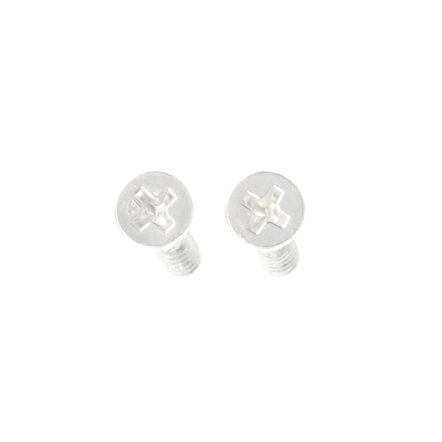 Screw Earrings (Silver Plated)