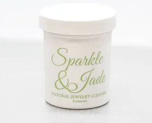 Sparkle & Jade Natural Jewelry Cleaner 4oz Jar