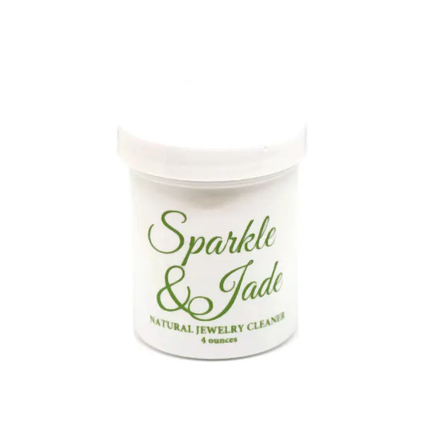 Sparkle & Jade Natural Jewelry Cleaner 4oz Jar