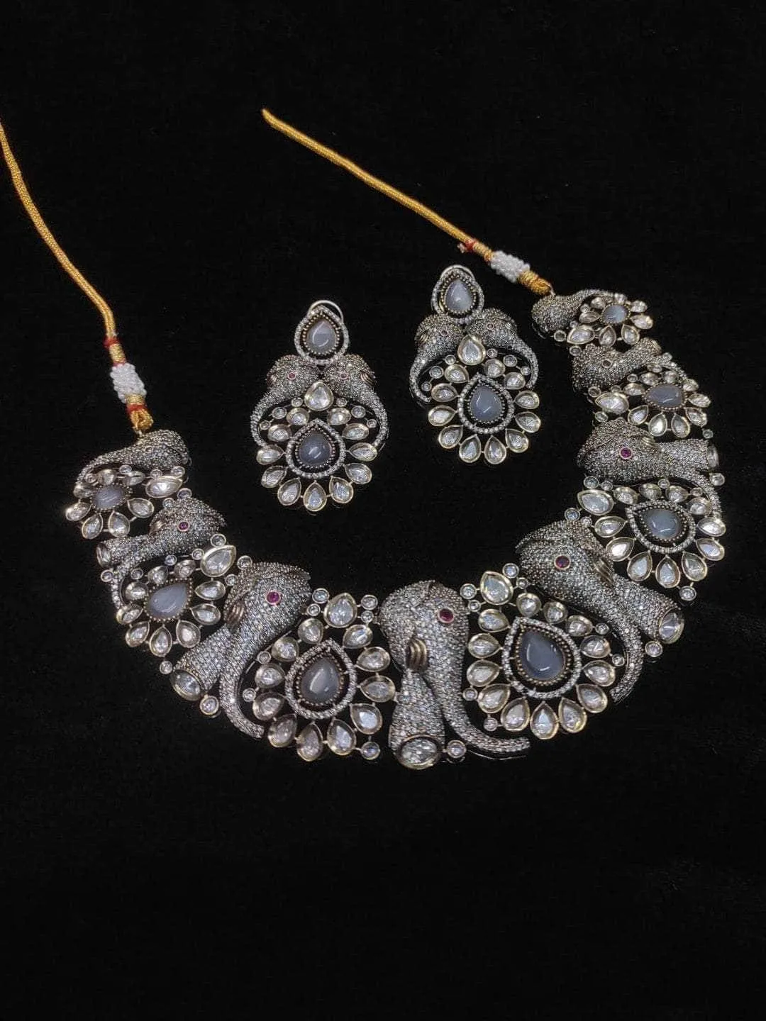 Sparkling Hathi Necklace