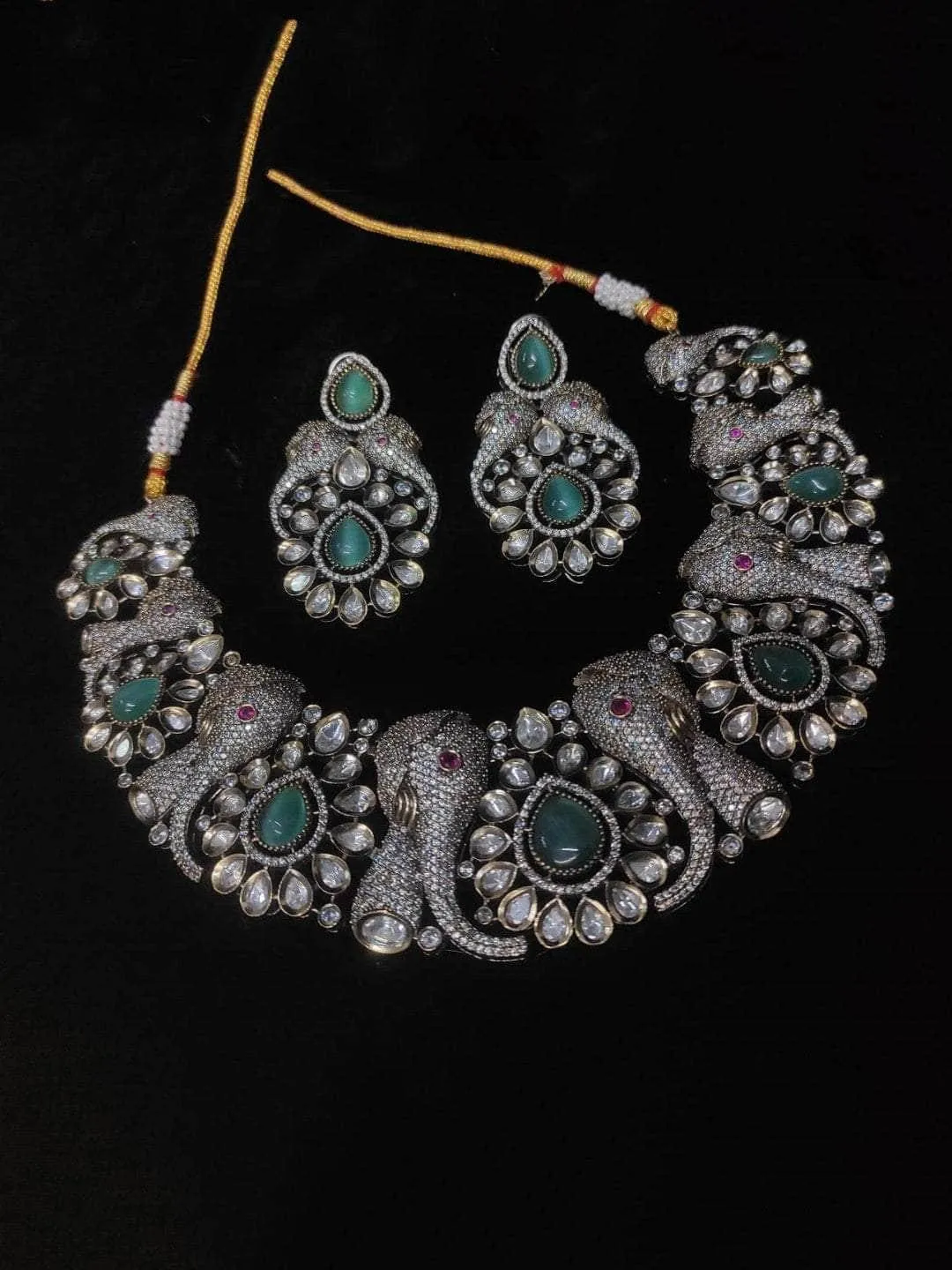 Sparkling Hathi Necklace