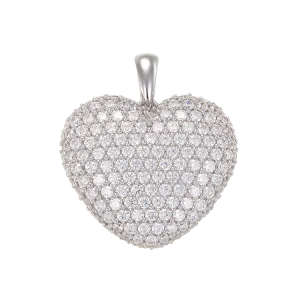 Sparkling Heart Pendant