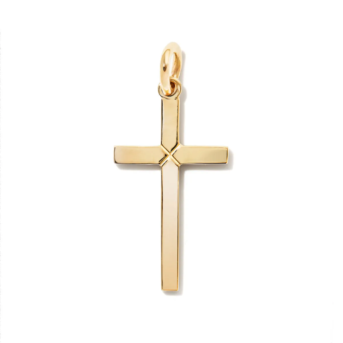 Square Gold Cross