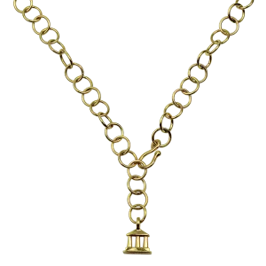 Temple St. Clair Estate 18k Yellow Gold Classic Round Link Chain 24"