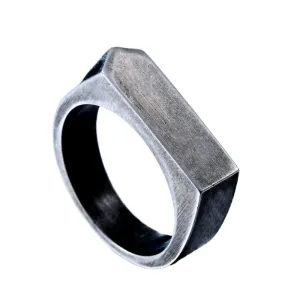 Trendy Titanium Steel Personalized Rings for Men and Women by Planderful